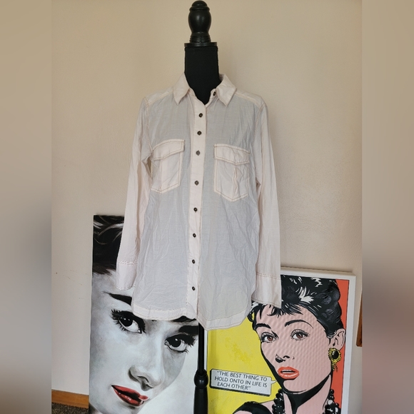 Free People boho button down small - Picture 5 of 13